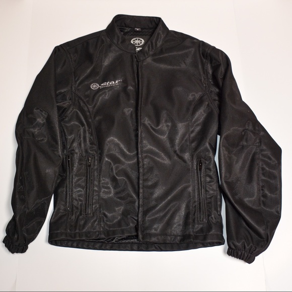 YAMAHA Star Women’s Hardshell Riding Jacket Blk- M - Picture 5 of 9